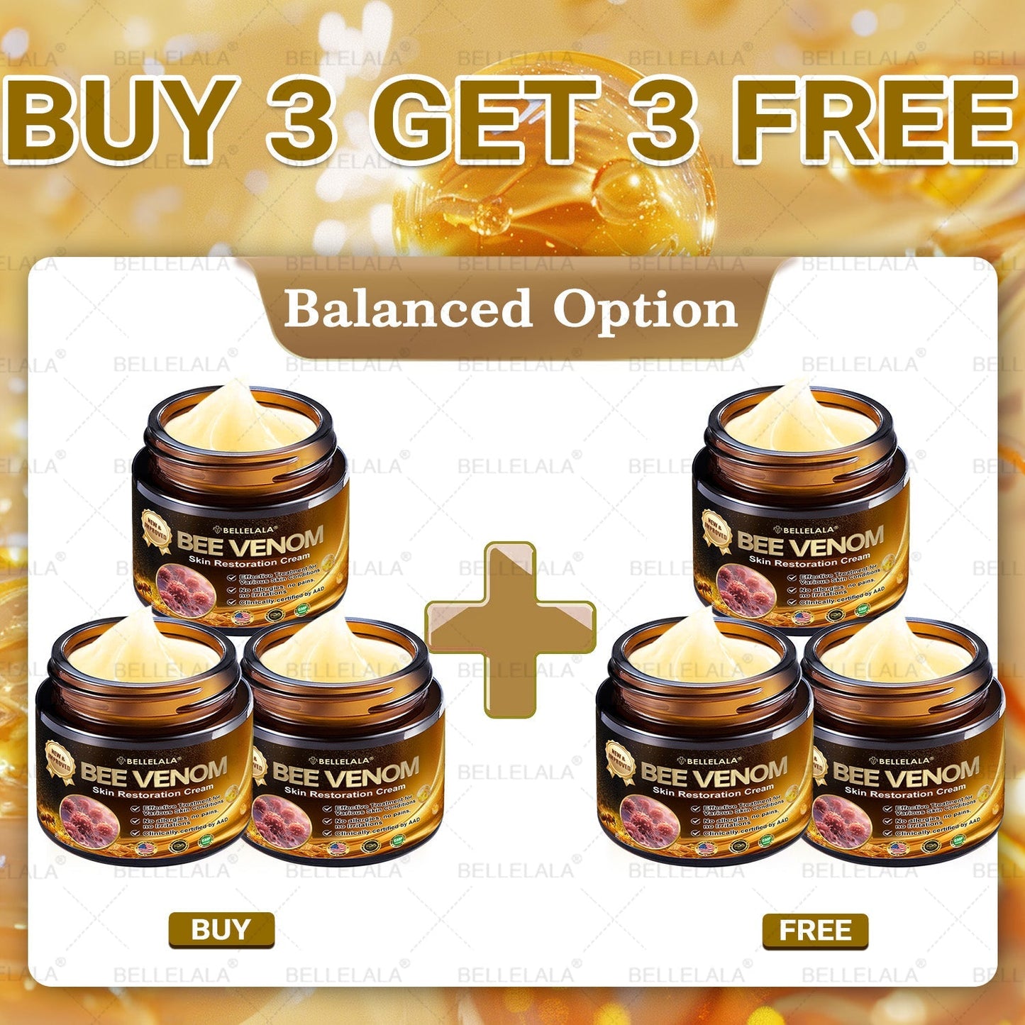 NEW & IMPROVED 🥇𝐁𝐞𝐥𝐥𝐞𝐥𝐚𝐥𝐚® 𝐁𝐞𝐞 𝐯𝐞𝐧𝐨𝐦 𝐒𝐤𝐢𝐧 𝐑𝐞𝐬𝐭𝐨𝐫𝐚𝐭𝐢𝐨𝐧 𝐂𝐫𝐞𝐚𝐦