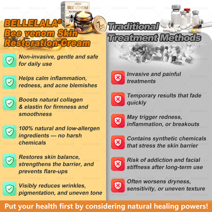 NEW & IMPROVED 🥇𝐁𝐞𝐥𝐥𝐞𝐥𝐚𝐥𝐚® 𝐁𝐞𝐞 𝐯𝐞𝐧𝐨𝐦 𝐒𝐤𝐢𝐧 𝐑𝐞𝐬𝐭𝐨𝐫𝐚𝐭𝐢𝐨𝐧 𝐂𝐫𝐞𝐚𝐦