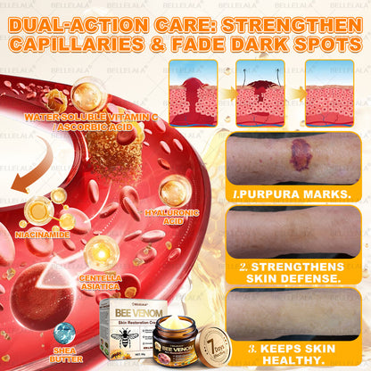 NEW & IMPROVED 🥇𝐁𝐞𝐥𝐥𝐞𝐥𝐚𝐥𝐚® 𝐁𝐞𝐞 𝐯𝐞𝐧𝐨𝐦 𝐒𝐤𝐢𝐧 𝐑𝐞𝐬𝐭𝐨𝐫𝐚𝐭𝐢𝐨𝐧 𝐂𝐫𝐞𝐚𝐦