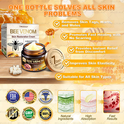 NEW & IMPROVED 🥇𝐁𝐞𝐥𝐥𝐞𝐥𝐚𝐥𝐚® 𝐁𝐞𝐞 𝐯𝐞𝐧𝐨𝐦 𝐒𝐤𝐢𝐧 𝐑𝐞𝐬𝐭𝐨𝐫𝐚𝐭𝐢𝐨𝐧 𝐂𝐫𝐞𝐚𝐦