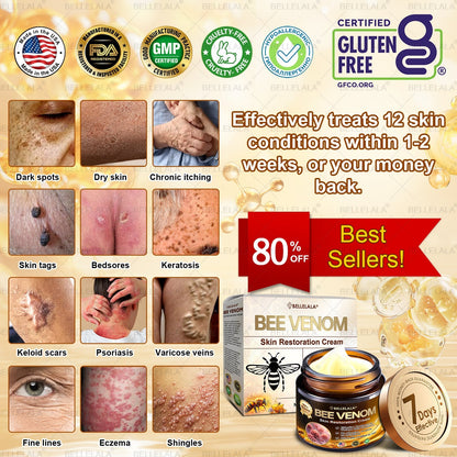 NEW & IMPROVED 🥇𝐁𝐞𝐥𝐥𝐞𝐥𝐚𝐥𝐚® 𝐁𝐞𝐞 𝐯𝐞𝐧𝐨𝐦 𝐒𝐤𝐢𝐧 𝐑𝐞𝐬𝐭𝐨𝐫𝐚𝐭𝐢𝐨𝐧 𝐂𝐫𝐞𝐚𝐦